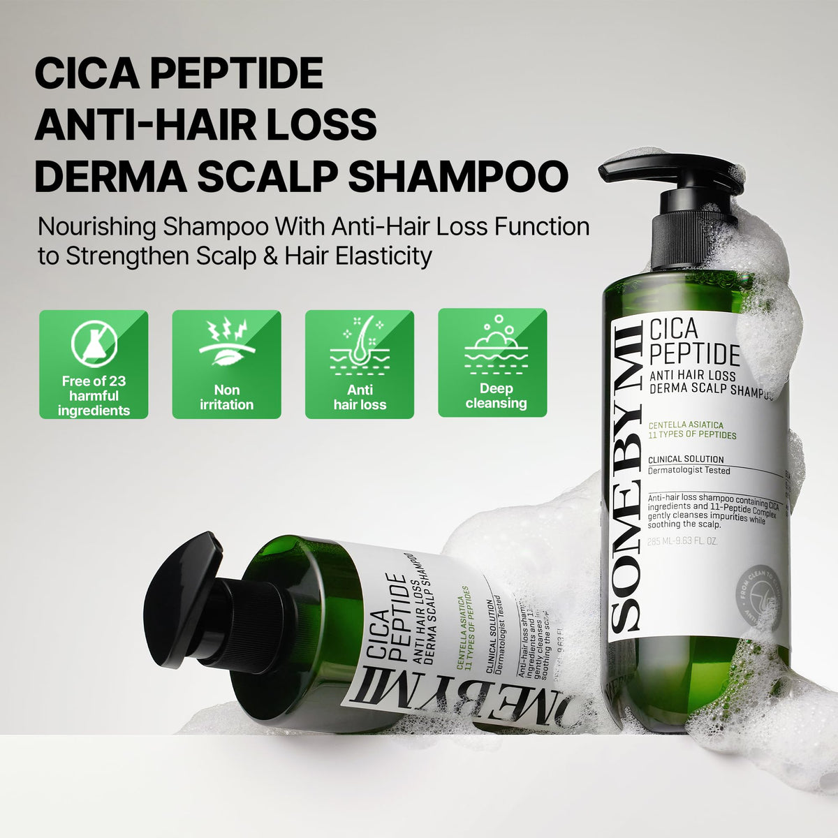 Some By Mi - Cica Peptide Anti Hair Loss Derma Scalp Tonic 150mL