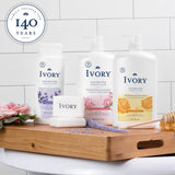 Ivory Body Wash Gentle, Free of dyes, parabens, and phthalates, Honey Scent, 35 oz