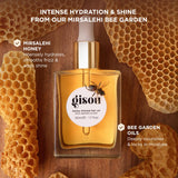 Gisou Honey Infused Hair Oil - Hydrating & Frizz Control Treatment with Mirsalehi Honey, Adds Shine & Heat Protectant for All Hair Types, 1.7 Fl Oz