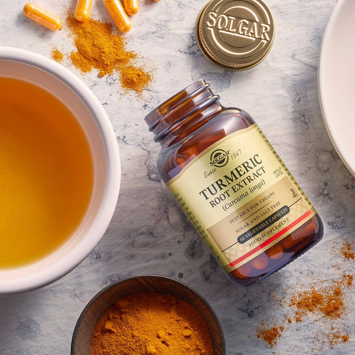 Solgar Standardized Turmeric Root Extract 400 mg, 60 Ct