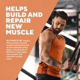 Myprotein Impact Whey Protein Powder, 2.2 Lbs (30 Servings) Chocolate Milkshake, 22g Protein & 5g BCAA Per Serving, Protein Shake for Superior Performance, Muscle Strength & Recovery, Gluten Free