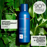 CLARINSMEN Smooth Shave Foaming Gel | Moisturizing Shave Gel for Men| Soothes and Softens| Energizes Skin| Conditions Beard Hair | Helps Protect Against Irritation and Razor Burn | 5.0 Ounces