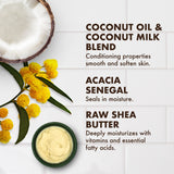 100% Virgin Coconut Oil Daily Hydration Milk Mask by Shea Moisture for Unisex - 4 oz Mask